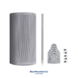 BMM Aluminium 2mm Klip-lok Roll with Saddles Mesh Lock Trim (250mm)