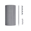 BMM Steel 5.4mm Bullnose Roll Mesh Lock Trim (300mm wide)