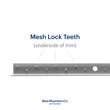 BMM Steel 2mm Klip-lok Roll with Saddles Mesh Lock Trim (915mm wide)