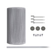 Aluminium 2mm Klip-lok with Screws only Solar Mesh Kit (250mm)