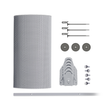 Aluminium 4mm Klip-lok with Saddles Solar Mesh Kit (250mm wide)