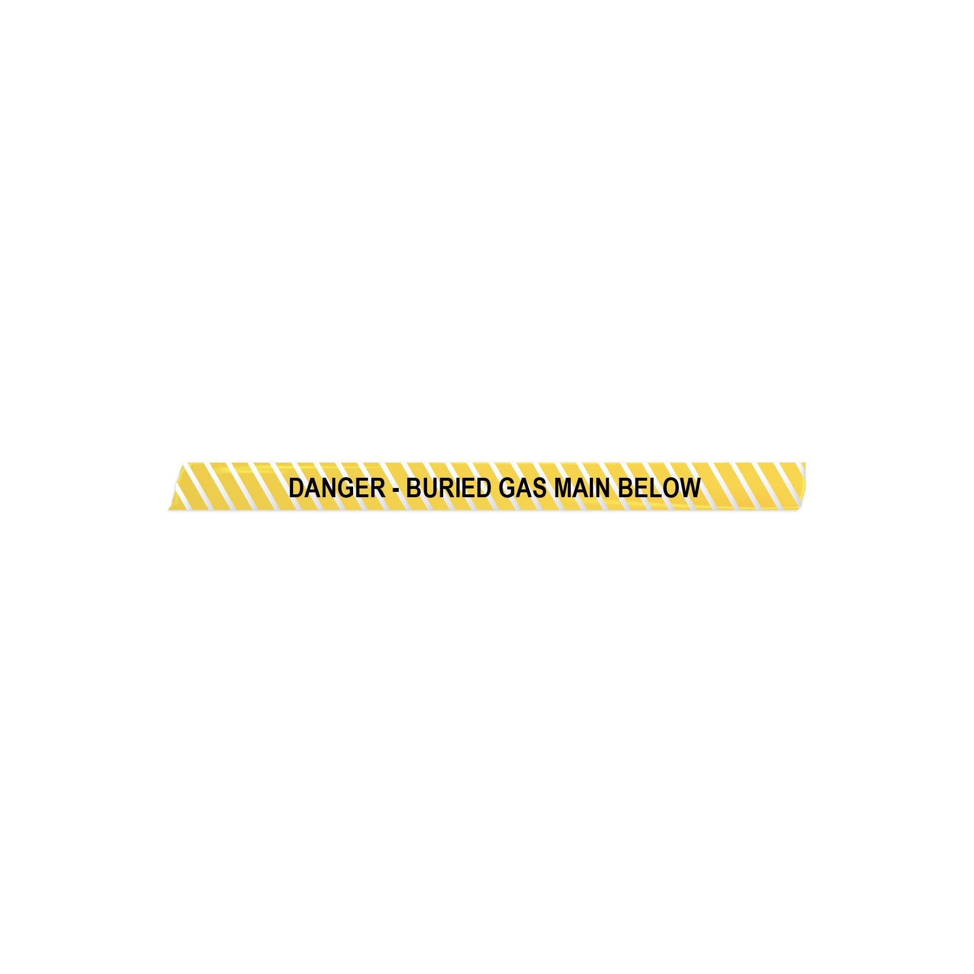 Foil Det 100mmx100M Danger -Buried Gas Main Below – Blue Mountain Co AU