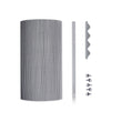 BMM Steel 5.4mm Bullnose Roll Metal Trim (300mm wide)