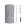 BMM Steel 4mm Bullnose Roll Mesh Lock Trim (300mm wide)