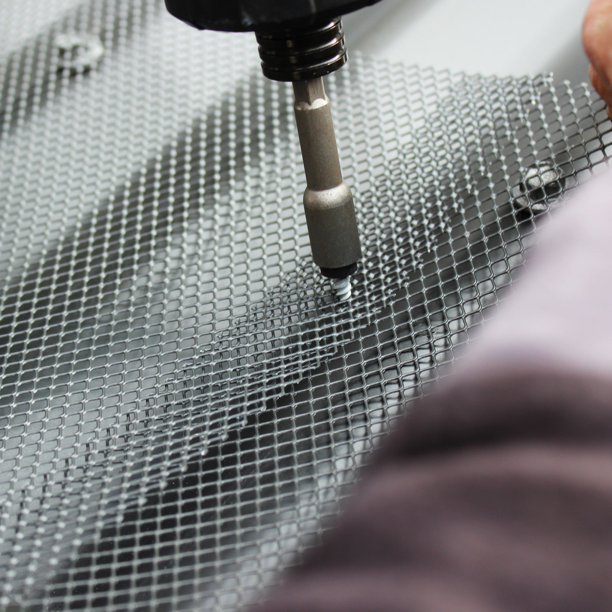 BMM Aluminium 4mm Ultra Trimdek Roll Mesh Lock Trim (750mm wide) – Blue ...